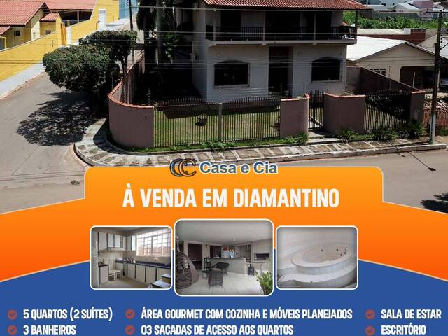 #187 - Casa para Venda em Diamantino - MT